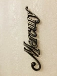 Mercury Metal Script Interior Door Emblem W Pins E3MB-8B262-AA. Fixed Price $22.00.