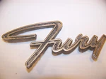 1965 1966 1967 Plymouth Fury Emblem Oem #2526192. Fixed Price $25.00.