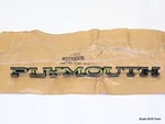 Nos Mopar 1968-74 Plymouth Roadrunner Fury Valiant Hood Trunk Nameplate 3749326. Fixed Price $139.99.