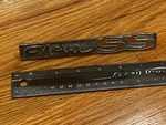 Vintage Chevy Chevrolet Nova Ss Emblem 3793606 Original Oem - 1960S? Look!. Fixed Price $99.99.
