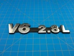 Vintage Jeep Cherokee V6 2.8L Rear Gate Emblem Badge Silver Black Oem Mopar 80S. Fixed Price $32.84.