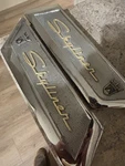 Ford Skyliner Roof Pillar Trim Emblems Oem. Fixed Price $300.00.