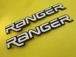 96 -05 Ford Ranger 2PC Fender Emblem Chrome Nameplate Right Left Oem Badge Side. Fixed Price $32.99.