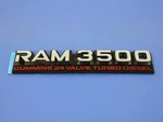 Genuine Mopar Front Fender Nameplate 55295314AC. Fixed Price $90.51.