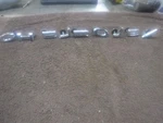 1964 Chevrolet Belair Trunk Letters Complete Used Oem Part # 3853124. Fixed Price $50.00.