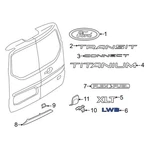 Ford DT1Z5442528B Rear Door Emblem. Fixed Price $18.53.