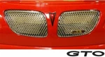Reproduction Chrome Upper Kidney Grille Set W Black Emblem 2004-2006 Pontiac Gto. Fixed Price $159.98.