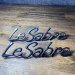 Vintage 1971 1972 Buick Lesabre Emblem Script #9695024. Fixed Price $30.00.