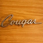 1971 Mercury "cougar" Metal Fender Emblem P/n D1WB-16098-AA With Pins. Fixed Price $17.99.
