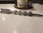1960 Ford F-100 Truck Fender Emblem Badge Spear Part # C0TB16721 Lh. Fixed Price $45.99.