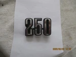 Nice Used Ford Pickup Trucks F-250 Front Fender EMBLEM-D4TB-16702B; Has Blisters. Fixed Price $8.50.