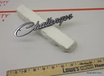 Nos/oem Restored Mopar 1970 Dodge "challenger" Grille Nameplate Pn 2998546. Fixed Price $179.89.