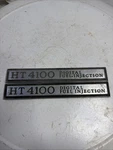 1980'S Cadillac HT4100 Emblems Oem. Fixed Price $27.99.