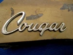 1970 Mercury Cougar Right Fender Script Emblem Oem# Dowb 16098. Fixed Price $25.99.