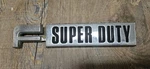 1987 1988 1989 1990 1991 Ford F-super Duty Chrome Fender Emblem Oem Truck. Fixed Price $39.99.
