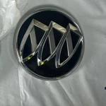 Buick Tri-shield Chrome Black Round Grille Trunk Emblem Badge 4.5 Inch Logo. Fixed Price $18.25.