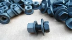20 Body Bolts & Nuts! M.6-1.0 16MM 10MM Hex For Acura Integra Pilot Ilx Etc. Fixed Price $18.95.