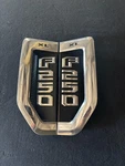 Oem 2017 Ford F250 Xl Set Fender Emblem Chrome Badge F-250 HC3B-2500A73. Fixed Price $107.00.