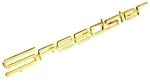 Porsche 356 Speedster Emblem Badge Script Logo 644.559.321.40 64455932140. Fixed Price $119.92.