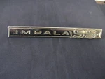 "impala Ss" Emblem Script Trim Metal Gm Chevrolet 4413013. Fixed Price $57.00.