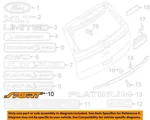 Ford Oem 2014-216 Explorer Liftgate Nameplate DB5Z9942528D New In Package. Fixed Price $10.92.