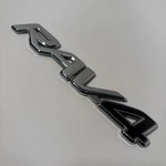 Genuine Toyota RAV4 Rear Emblem Used, Fits 2001-2005. 75431-42020. Fixed Price $12.99.