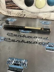 Nos 1960 Chevrolet Parkwood Wagon Front Fender Script Emblem Pair Oem A99. Fixed Price $199.99.