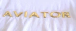 2003 - 2005 Lincoln "aviator" 24K Gold Plated Emblem 2C5Z7842528AA. Fixed Price $24.95.