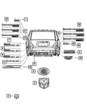 Genuine Mopar Grand Caravan Nameplate 5113416AC. Fixed Price $116.66.
