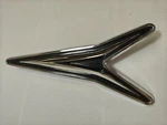 1960 Plymouth Belvedere Savoy Rear Quarter Panel Ornament Nos 2084564.. Fixed Price $142.52.