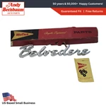 1960 Plymouth Belvedere Front Right Fender Nameplate Emblem 2196150 Nos.. Fixed Price $209.83.