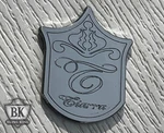 Tiarrra Grilles Chrome Emblem Badge 3M Self Sticking. Fixed Price $49.50.