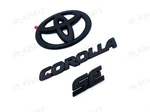 Hatchback Only Matte Blackout Overlay Emblem Fit 2019 - 2024 Toyota Corolla Se. Fixed Price $52.89.