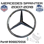 Front Grill Emblem For Mercedes-benz Sprinter 2007-2018 9068170016. Fixed Price $44.99.