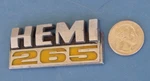 Mopar Hemi 265 Emblem Oem A3547387 Australian Chrysler Product Valiant Rare. Fixed Price $64.99.