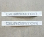 New 2020-2022 Jeep Gladiator Jt Black Colored Fender Decals, Oem Mopar. Fixed Price $21.95.