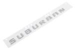 Genuine Gm Bright Chrome Suburban Name Plate 15860871. Fixed Price $125.77.