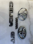 1994-1999 Toyota Celica Gt Front And Rear Trunk Emblem Logo/badges Oem Chrome. Fixed Price $70.00.