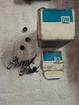 1973-74 Nos Pontiac Grand Prix Fender Emblem Gm 491143 490260 481795. Fixed Price $119.99.