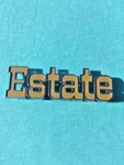 1975-1978 Chevrolet Gmc Suburban "estate" Nos Rear Fender Quarter Emblem Trim. Fixed Price $150.00.