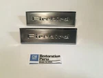 1967 1968 New U.s.a Made Gm Firebird Standard Door Panel Emblems Pair. Fixed Price $54.85.