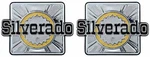 Oer Silverado Quarter Panel Emblem Set For 1981-1988 Chevy K5 Blazer. Fixed Price $139.98.