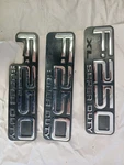 Ford F250 Super Duty Emblems Side Tailgate 1992 1996 F811B-9943156-DB. Fixed Price $35.00.