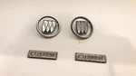 1978 Buick Lesabre Sail Panel Emblems Quarter (custom) Set Oem. Fixed Price $81.94.
