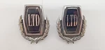 Used Oem Set Of Laurel Wreath Emblems D3AB-65517A56-AC 1973-75 Ford Ltd (293). Fixed Price $74.95.