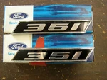 Nos Oem Ford 1969 1970 Mustang 351 Fender Emblems Ornaments Badges. Fixed Price $159.00.