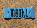 New Nos 2003 2004 Ford Mustang Mach 1 Deck Lid Lettered Emblem Ppi. Fixed Price $49.99.