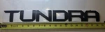 Toyota Tundra 2015-2019 Raised Black Tailgate Emblems Insert Badges New!. Fixed Price $29.88.