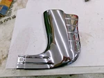 Nos 1950 Dodge Plymouth Left Rear Chrome Molding Gravel Stone Guard 1333980 Lh. Fixed Price $300.00.
