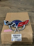 Nos Gm # 10336067 19207388 04 Corvette Commemorative Edition Front Bumper Emblem. Fixed Price $1800.00.